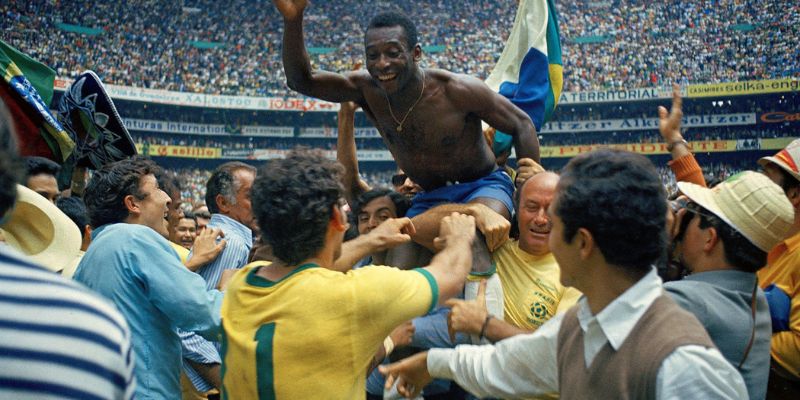 World Cup 1970 xuất hiện đội hình Brazil mạnh nhất lịch sử