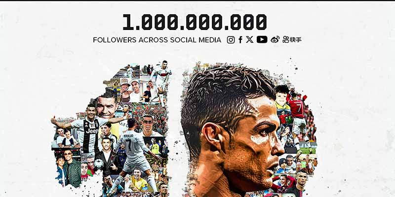 Ronaldo có tầm ảnh hưởng rất lớn trên toàn cầu